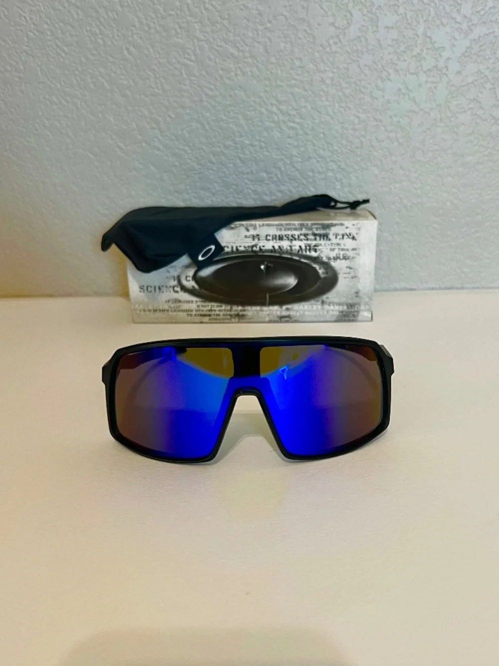 Oakley SUTRO Sapphire Iridium Sunglasses OO9406